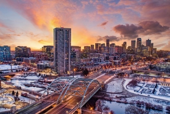 Arial photo of Denver, Colorado - Solarise Solar