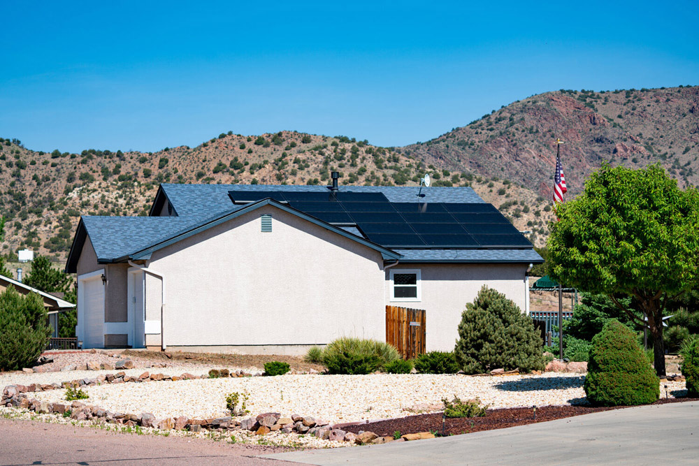 Solar panels in Colorado Springs photo - Solarise Solar
